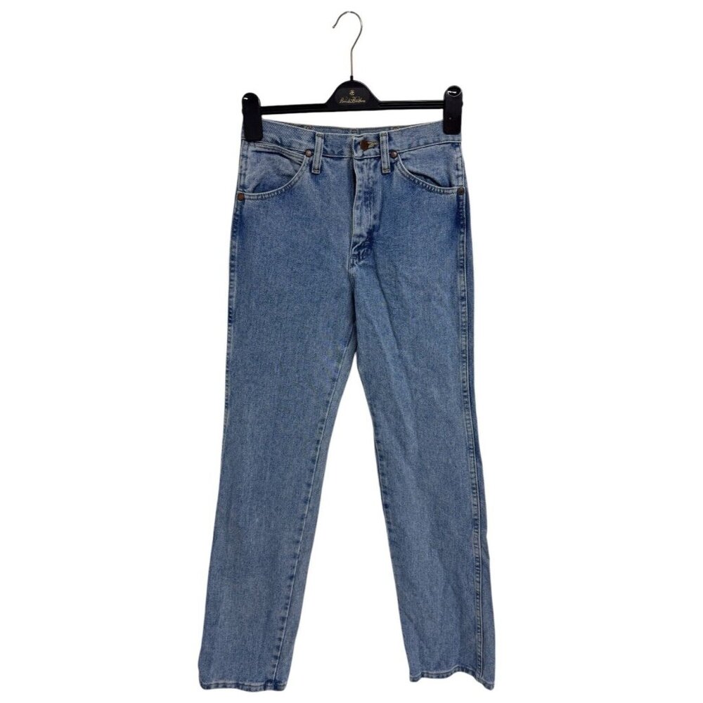 Vintage Wrangler 936 Dark Denim Slim Fit Cowboy Cut men's Jeans size 28X34